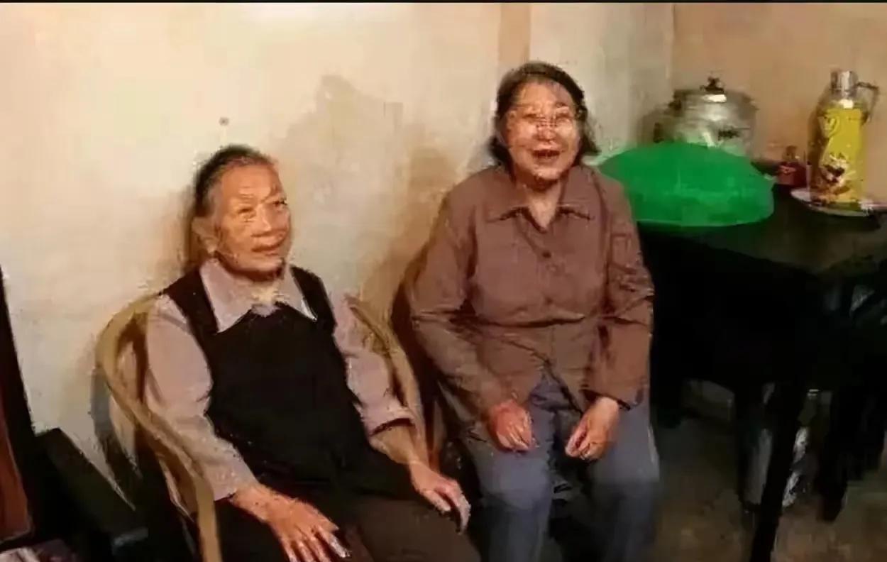李敏和李纳姐妹俩的合影，真是年龄越大越亲，小时候他俩也斗气！拍摄这张照片时李敏