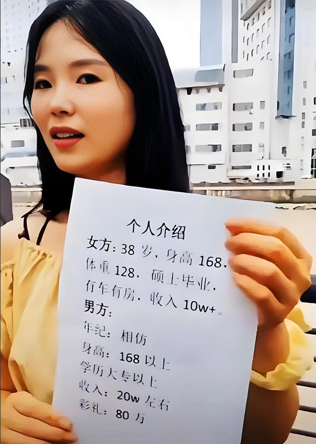 “青春喂了渣男，彩礼却要老实人买单？”38岁的苏晴攥着相亲简历站在公园角落，听着