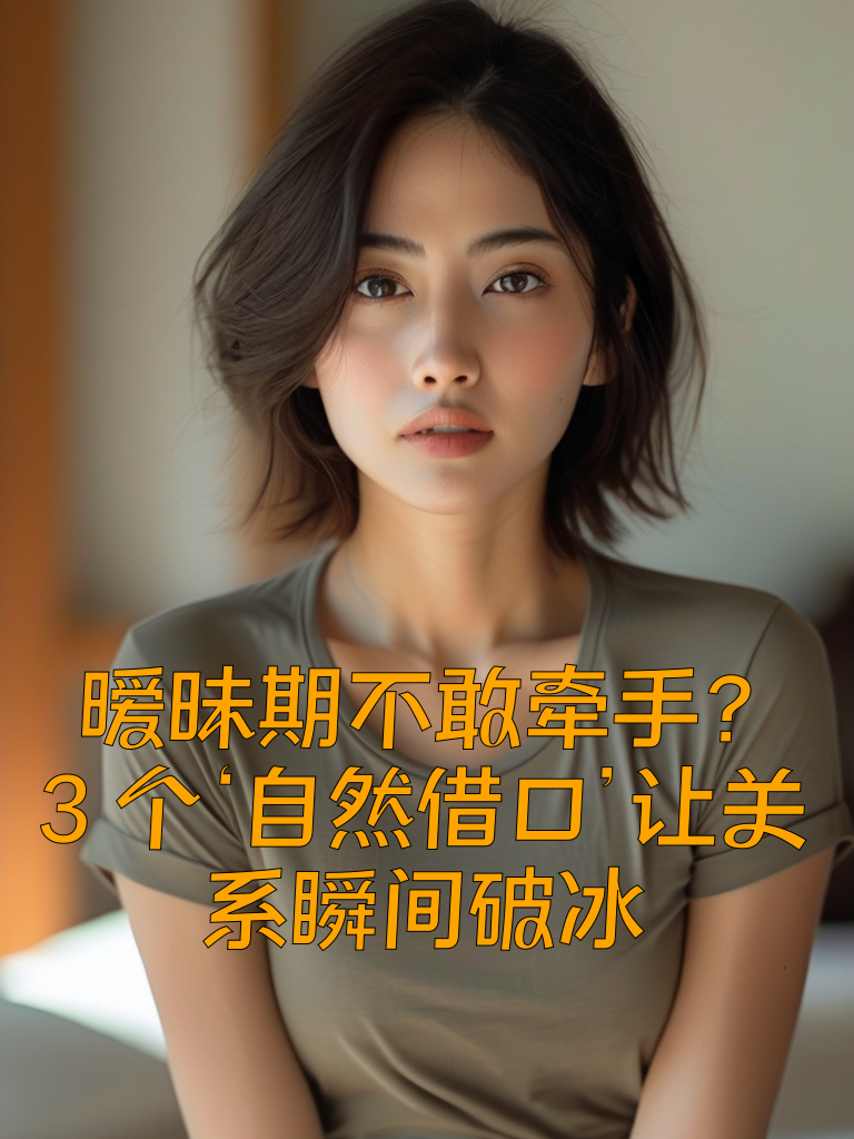 暧昧期不敢牵手？3个‘自然借口’让关系瞬间破冰