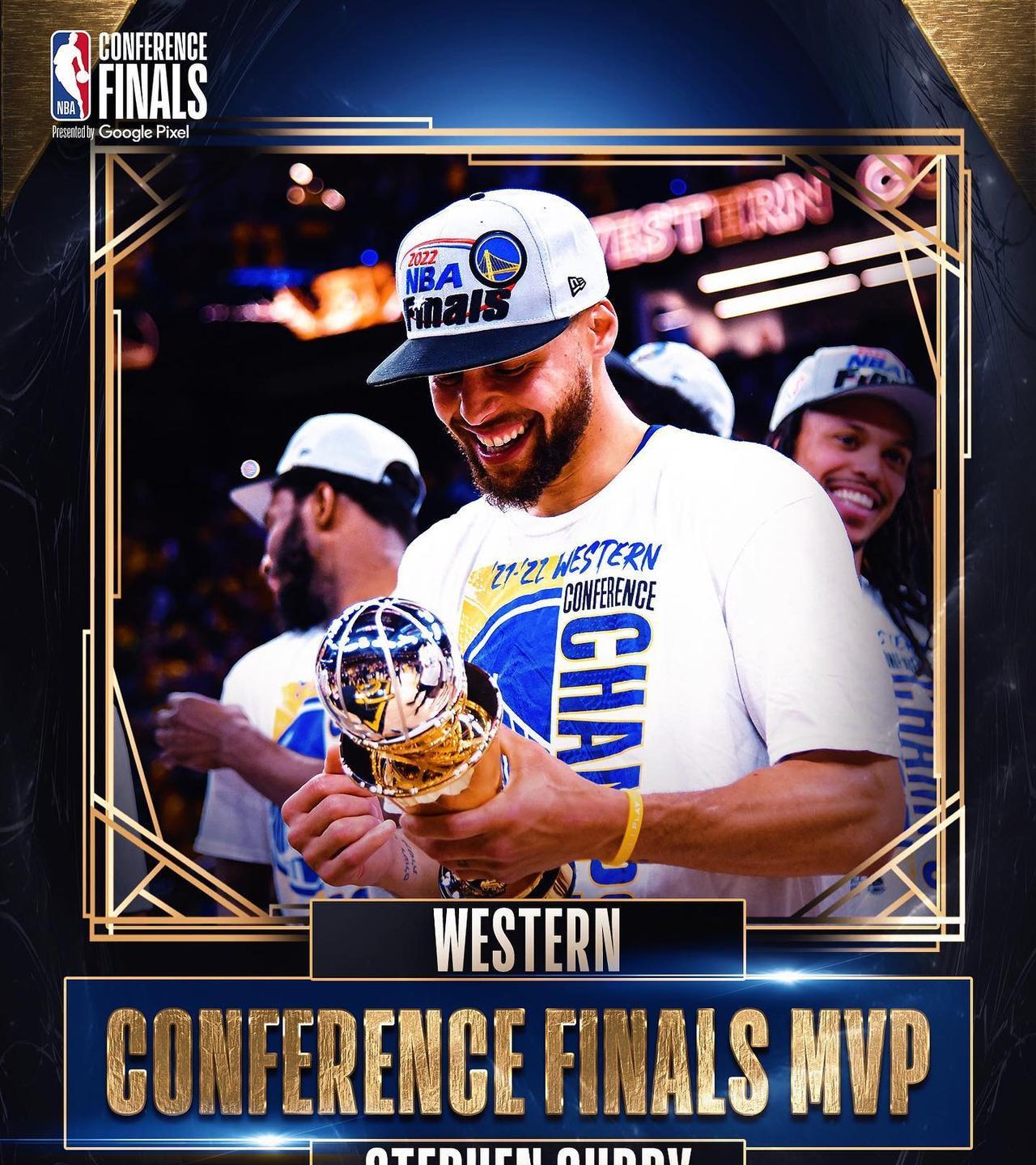 NBA设立分区总决赛MVP以来，东契奇是唯一拿到魔术师约翰逊杯（西决MVP），但