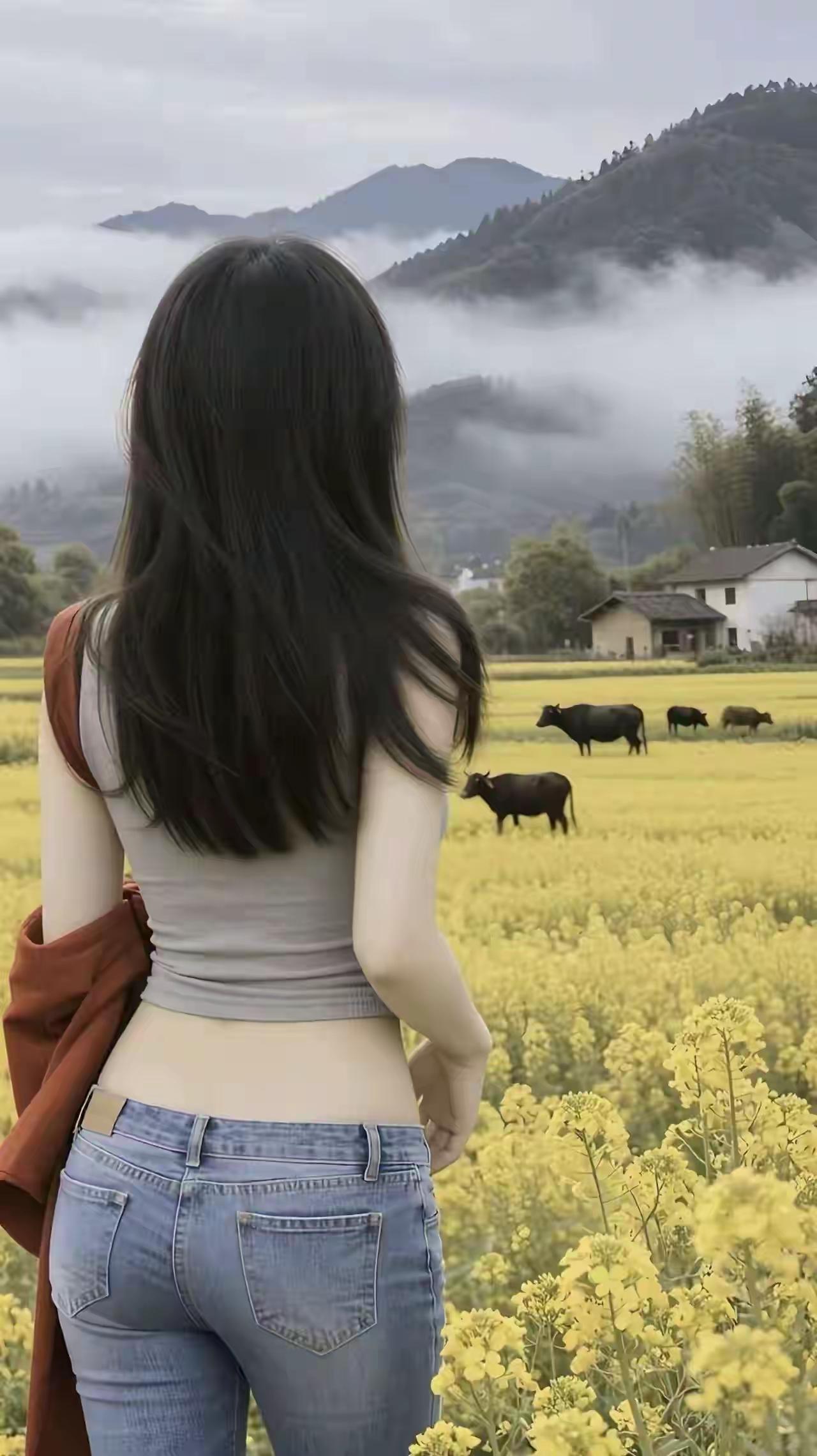 置身花海，感受田园的宁静与美好。