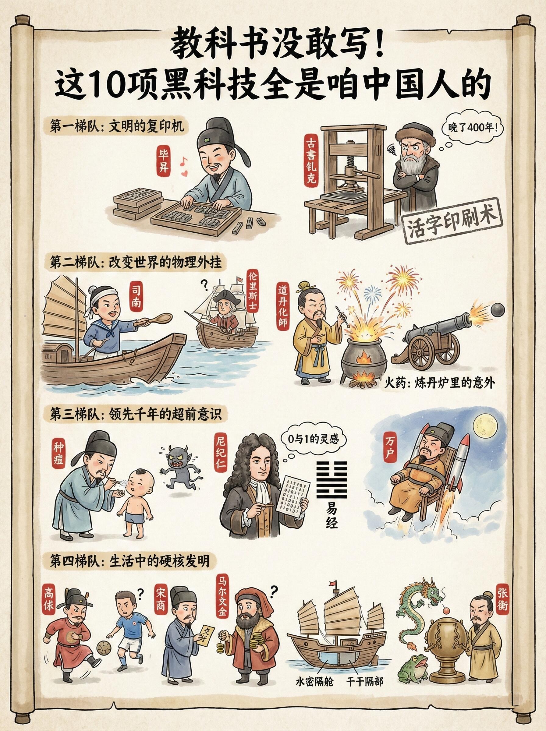 教科书没敢写！这10项黑科技全是咱中国人的