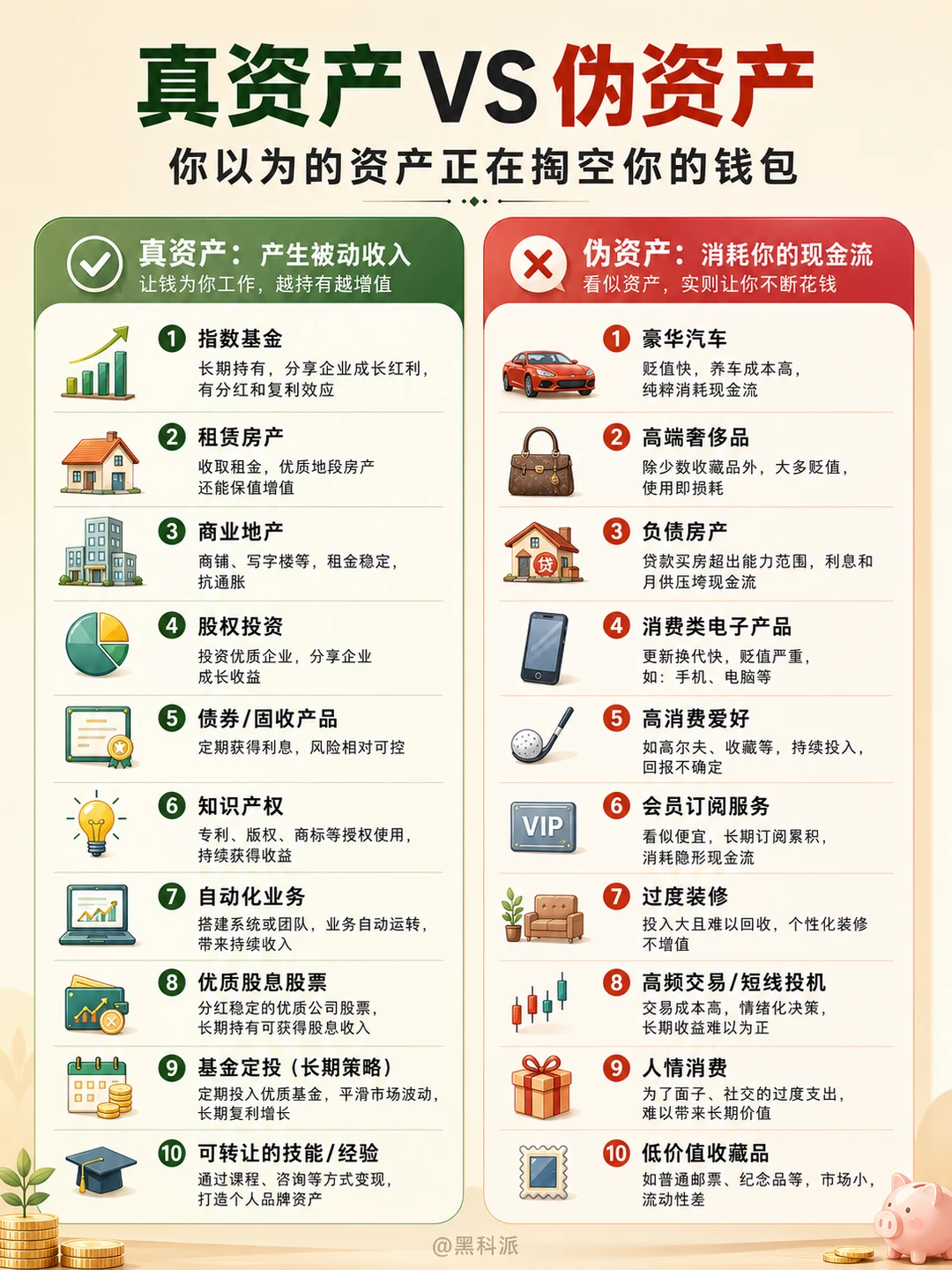 你以为的资产，正在悄悄掏空你的钱包！