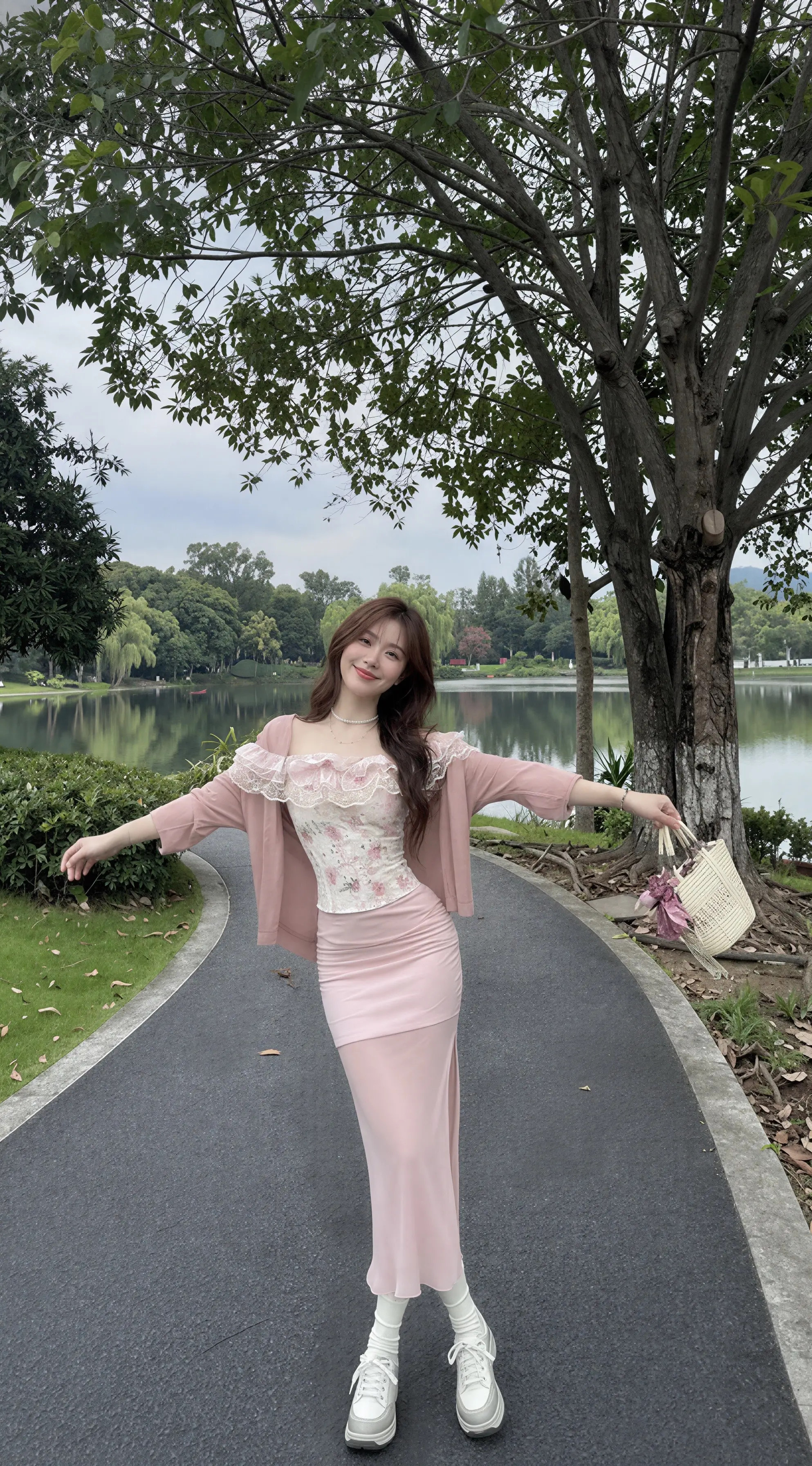 春夏甜美穿搭甜妹穿搭日记 显瘦显高显腿长