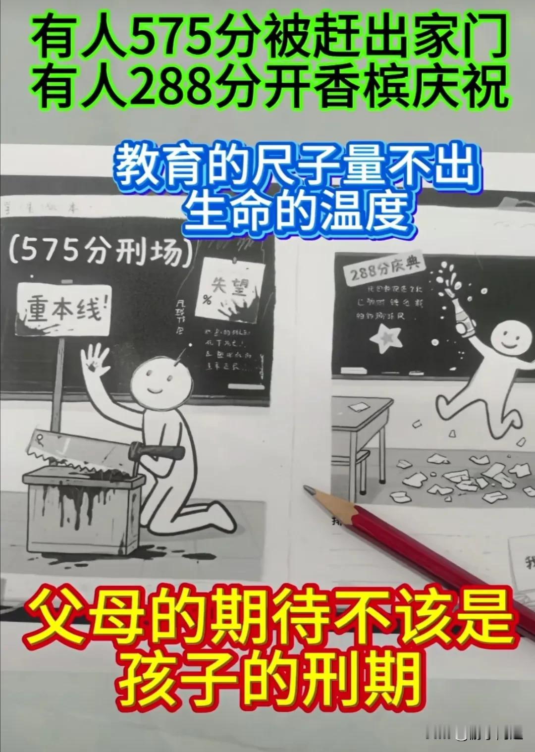 近期“长郡尖子生高考575分”事件刷爆网络，网上一边的倒讨伐孩子的父母。看了湖