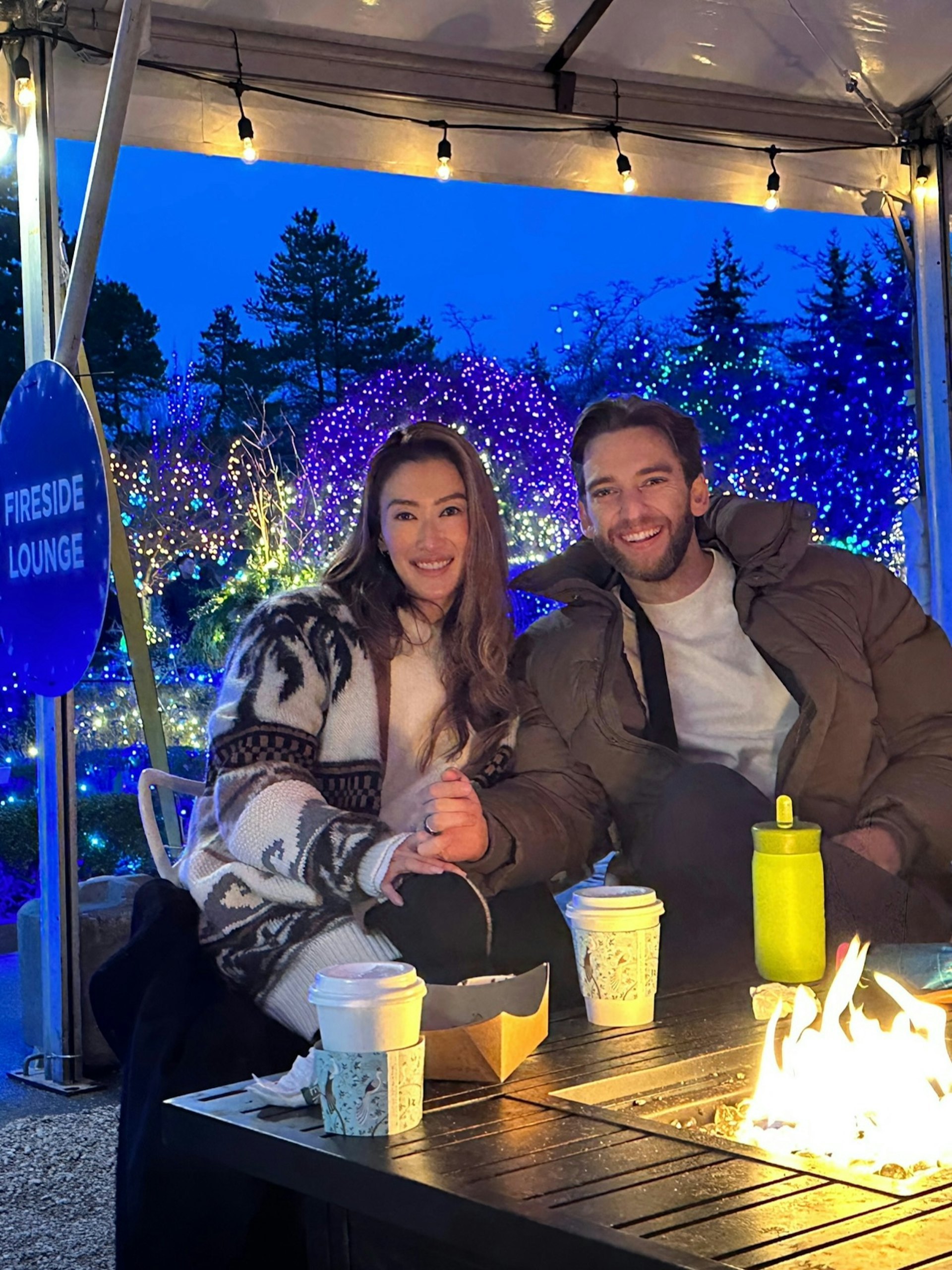 謝婷婷：「Happyanniversary,mylove.Wemake