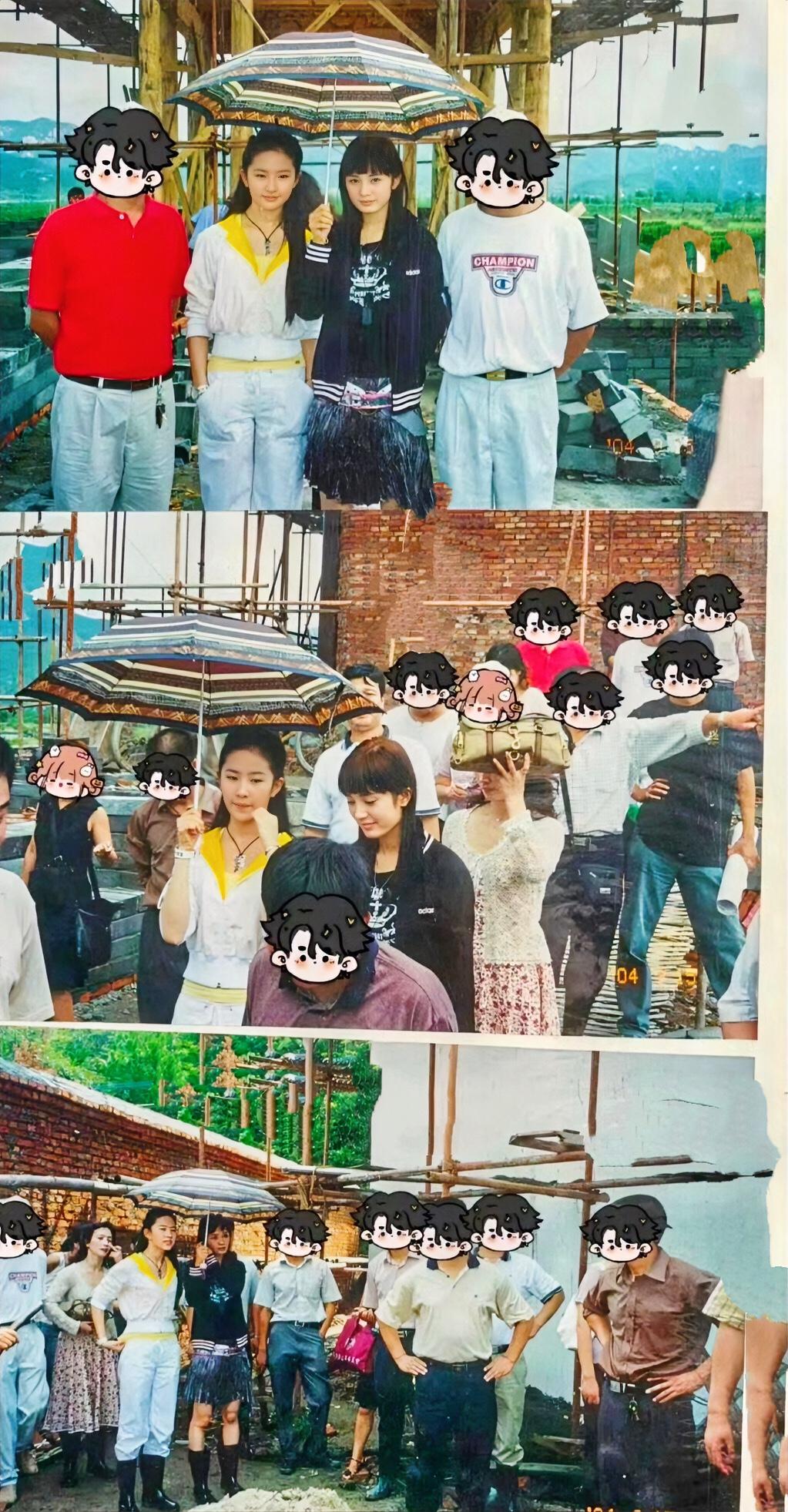 我不想拉踩，一样的衣服刘亦菲穿就是很出众，其它都是普通人的样子