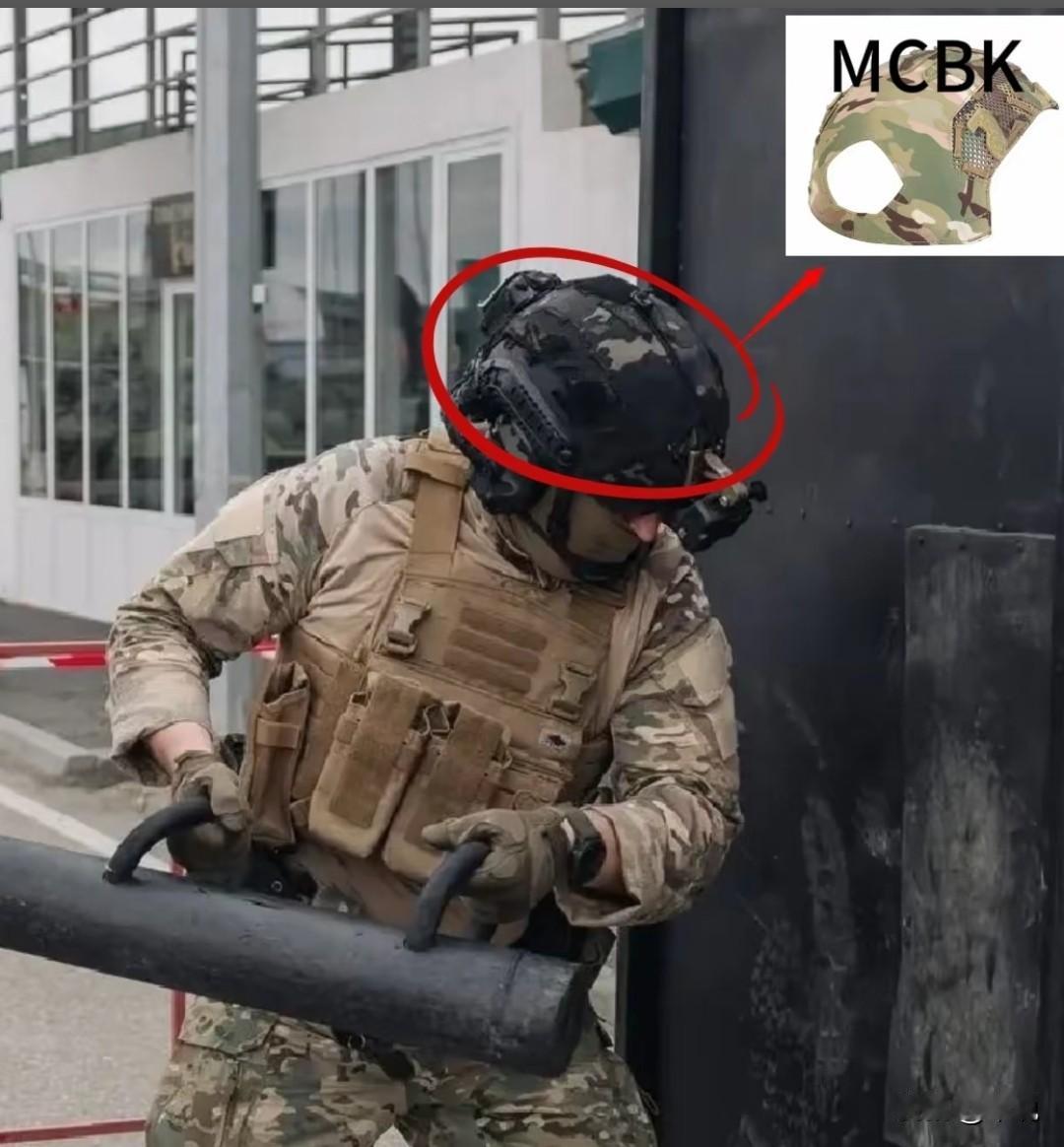 俄军特种部队盔罩