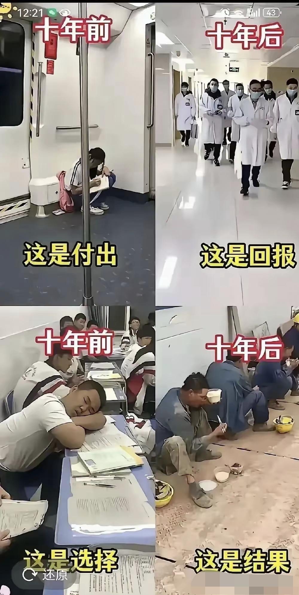 努力不一定成功，但是不努力一定不会成功