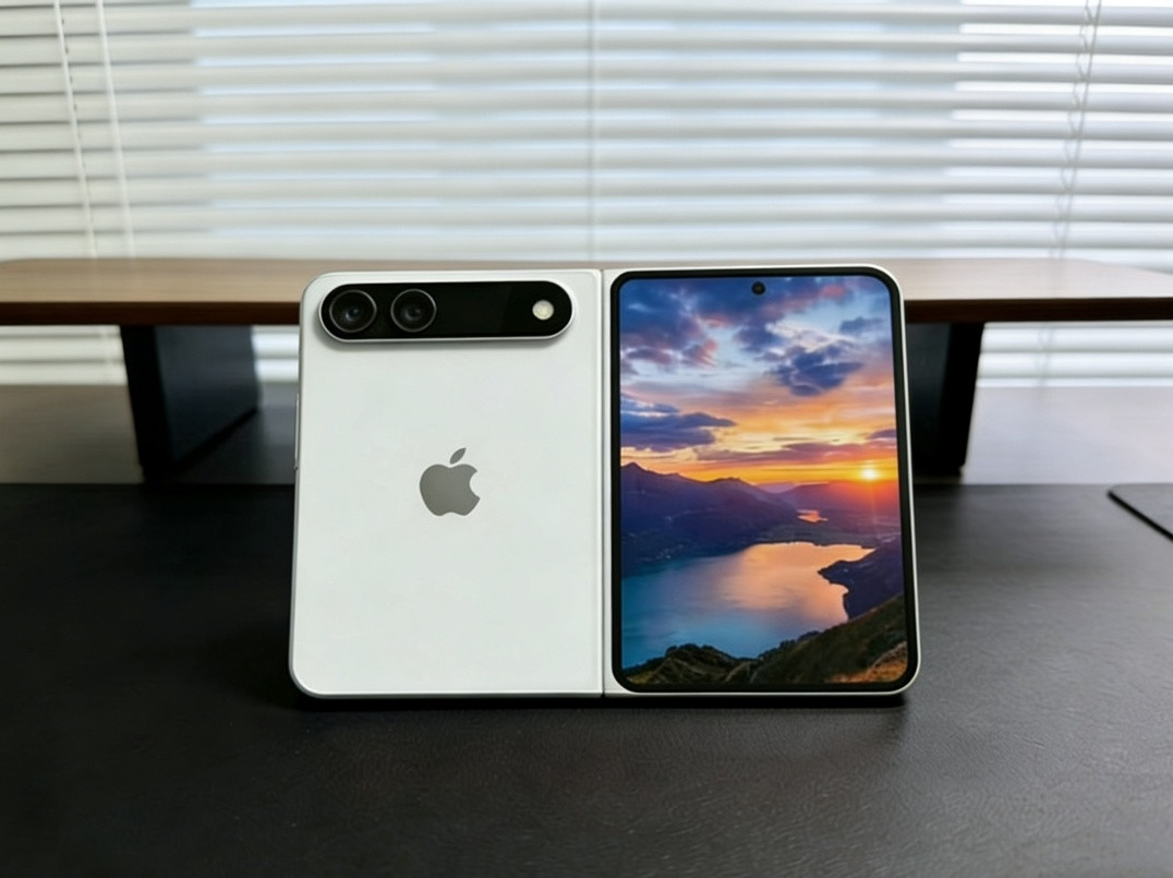 苹果折叠屏不可能消除折痕不要听一些果粉吹iPhoneFold没有折痕，就目前