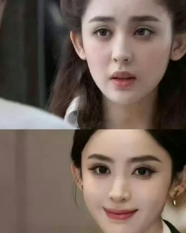 一直以为娜扎是纯天然美女，网友说她微do了…可我看不出来太大差别啊