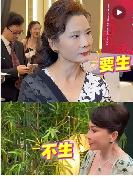 终于有个人比那英还虎了，何赛飞竟然对着60岁的刘嘉玲问，不生孩子怎么延续生命