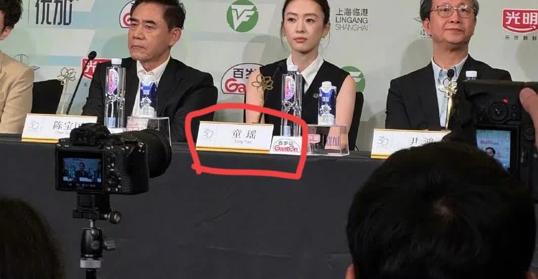 不查不知道，童瑶这次当白玉兰评委，黑裙入场被踩了裙摆，对方没道歉，她默默