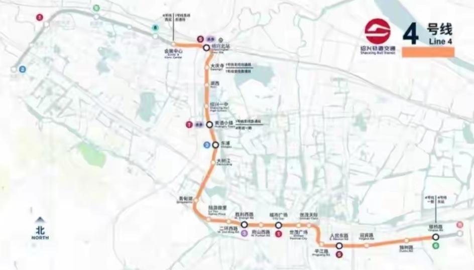 绍兴速度！地铁4号线155亿打造20公里黄金走廊绍兴城市发展再添强劲引擎！地