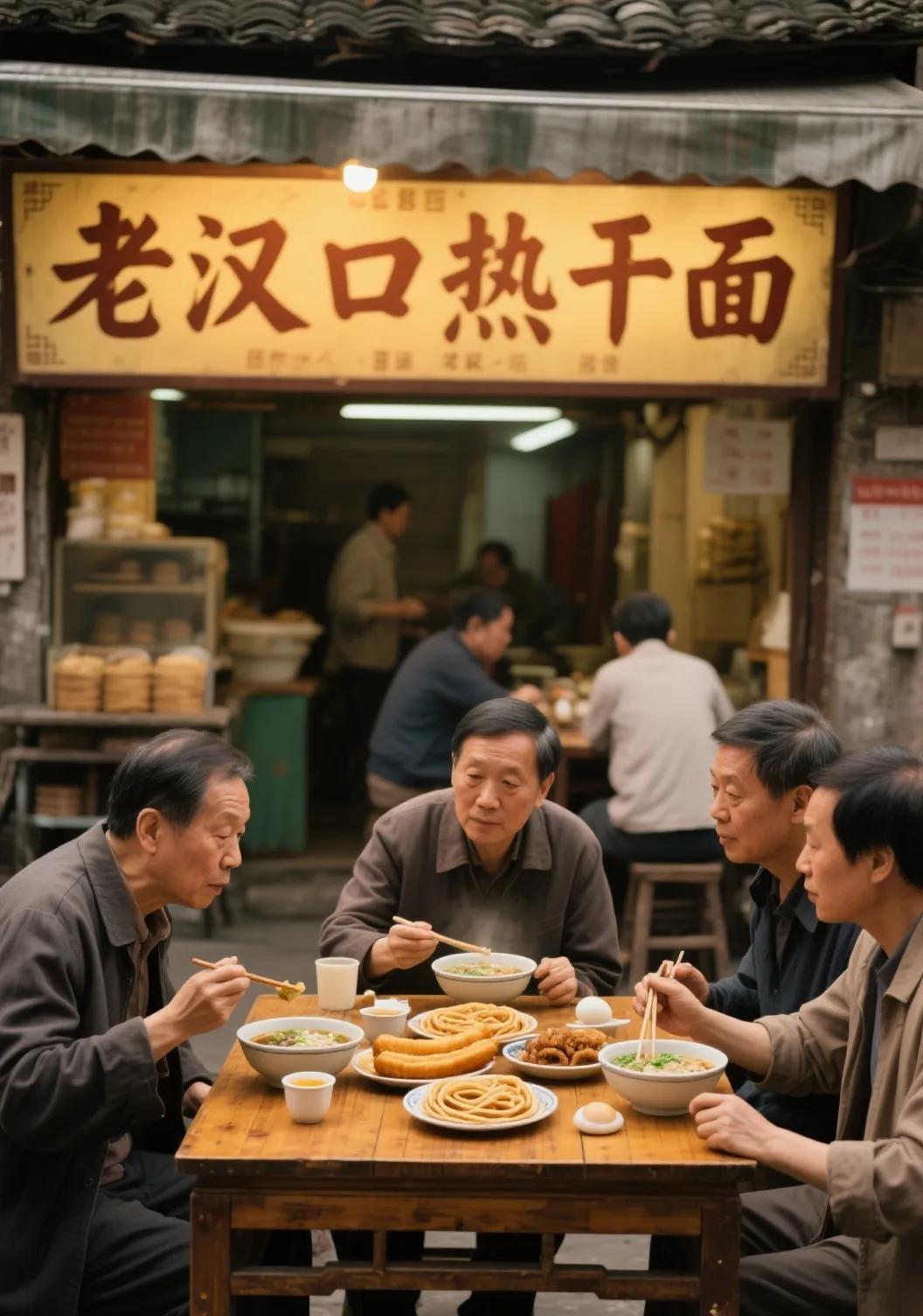 出来旅游也改不了睡懒觉的习惯。来武汉旅游，一直听说武汉有过早文化，于是昨天就说