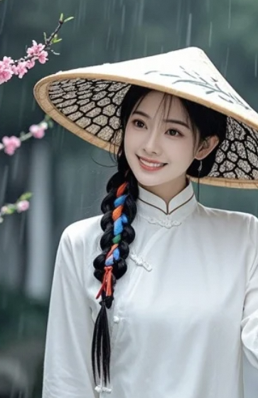 她说她喜欢下雨天，于是我带她去了最美的江南。