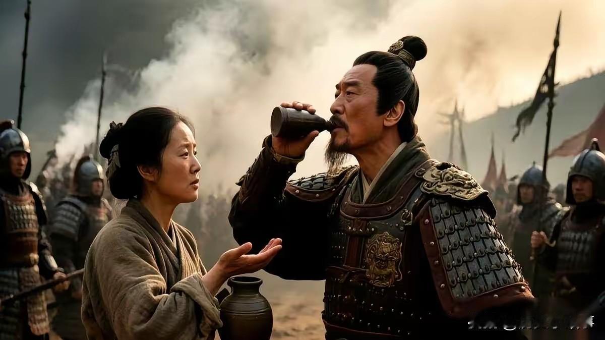 戚继光45岁那年，带兵剿倭，口干舌燥。一个农妇递来一碗水。他喝了一口，没咽，吐在