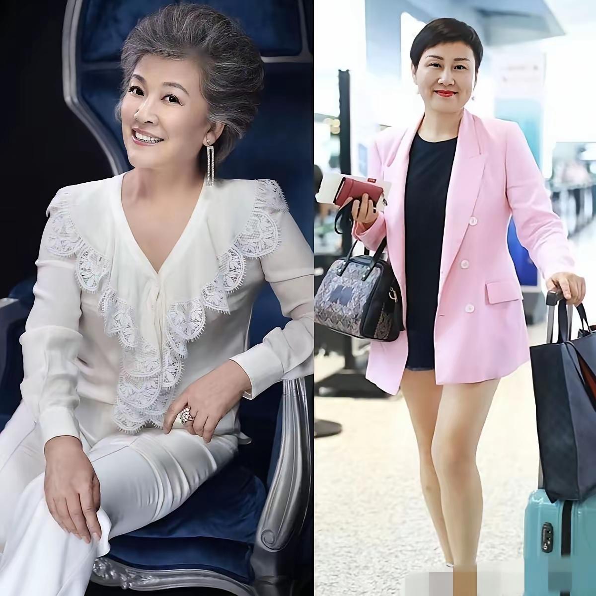 60多岁的女人还玩高开？这位在多种场合都是这个穿搭改成长裙吧或者修正一下你