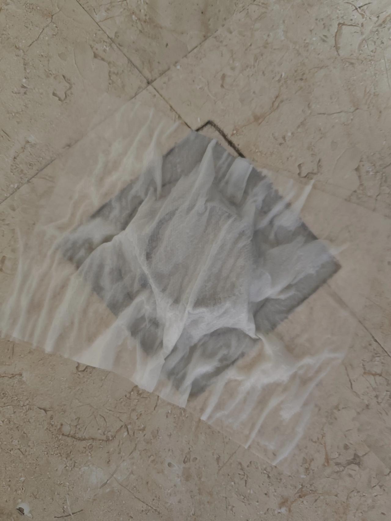 我终于找到对付卫生间小飞虫的好办法了！今天上午上班前，我拿了两张餐巾纸，把浴