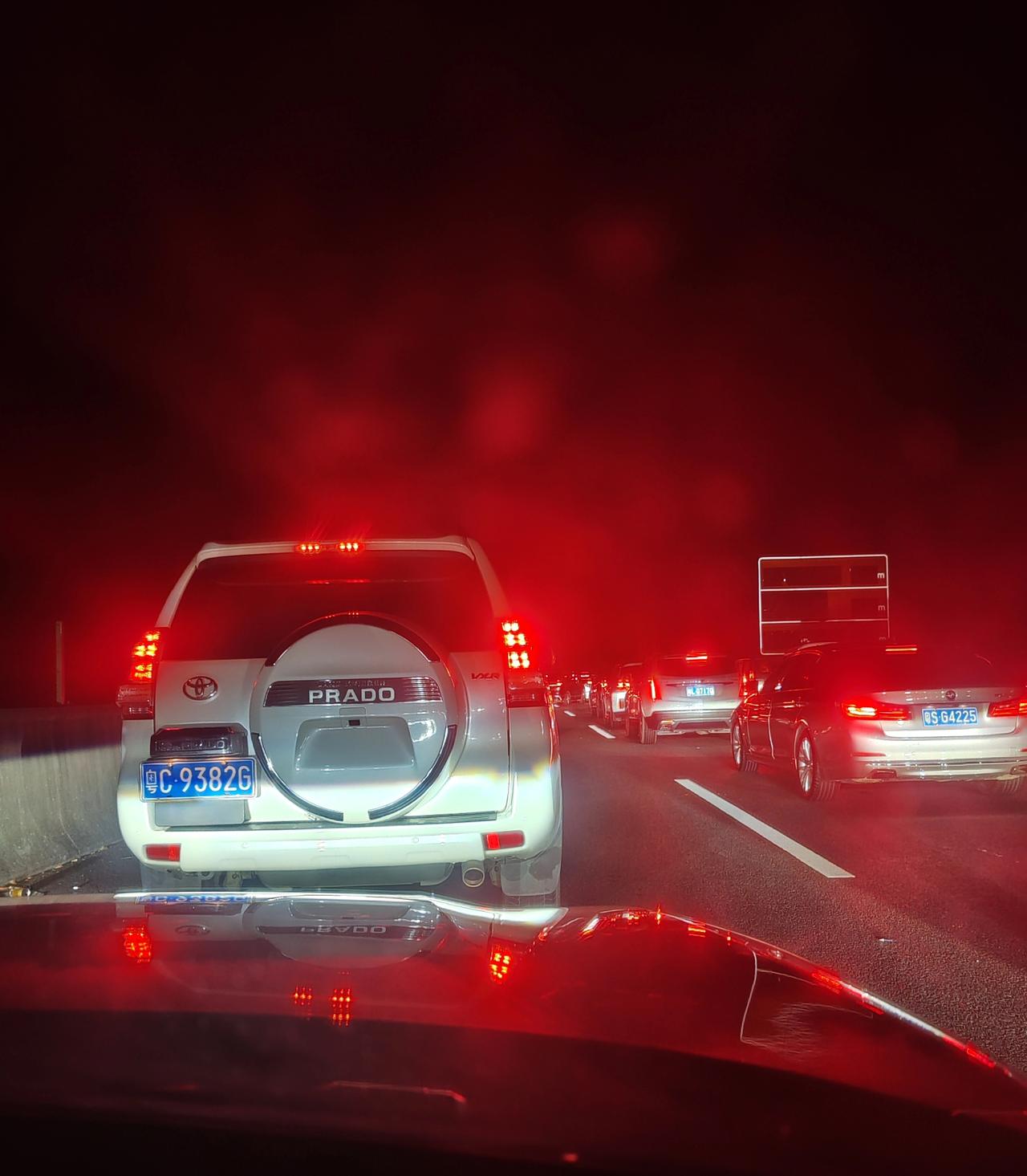 回家的旅途和心情一样红火