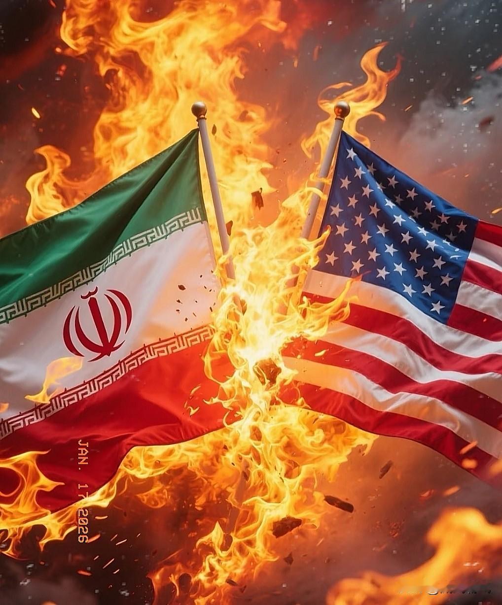 美军航母战斗群还在待命，但白宫先按下了“金融核按钮”。美国为什么不动粗？因为伊朗