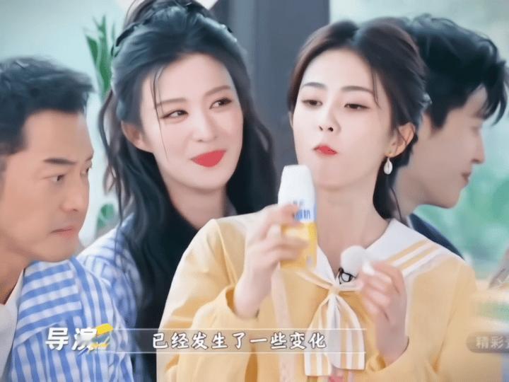 王楚然对白鹿生理性喜欢你俩根本没喝中药吧,一想到两个香香软软的妹宝贴贴就幸福得眼