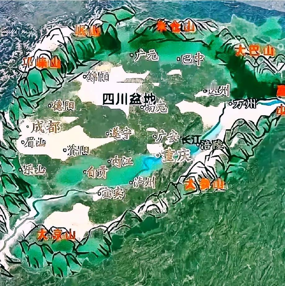 四川是现代战争中的战略高地，凭借其地理屏障、军工实力与能源命脉三大核心优势