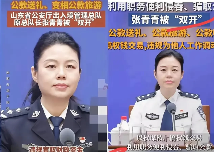 一晚涨粉几百，​网友扒开了张青青的天花板，​她白天是一本正经的局长，晚上竟成