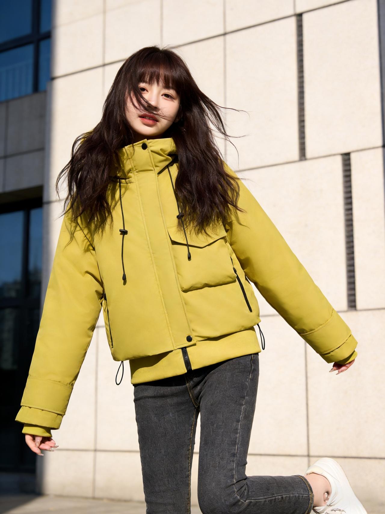 元气满满的一天，从亮黄色外套开始！🌞💛穿搭对一个人真的那么重要吗走职场精致