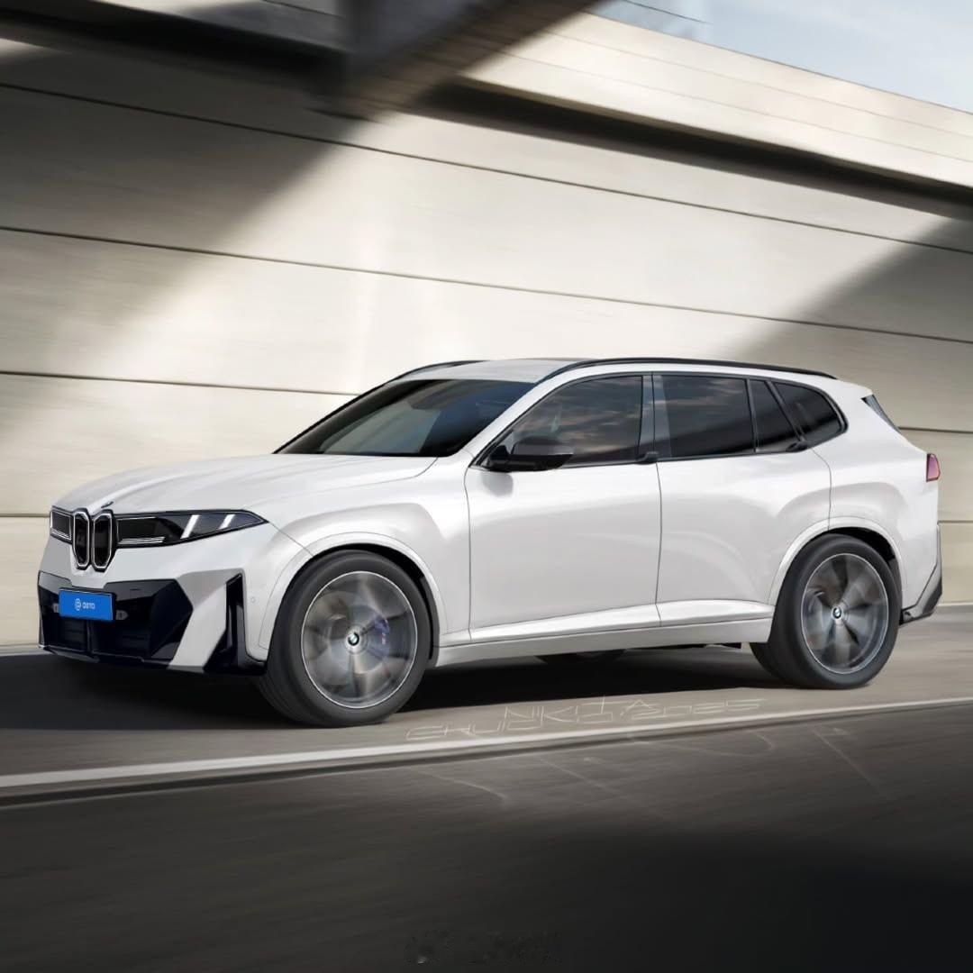 宝马下一代宝马X5新车渲染图【新车渲染】下一代宝马X5新车渲染图，和现款相比，