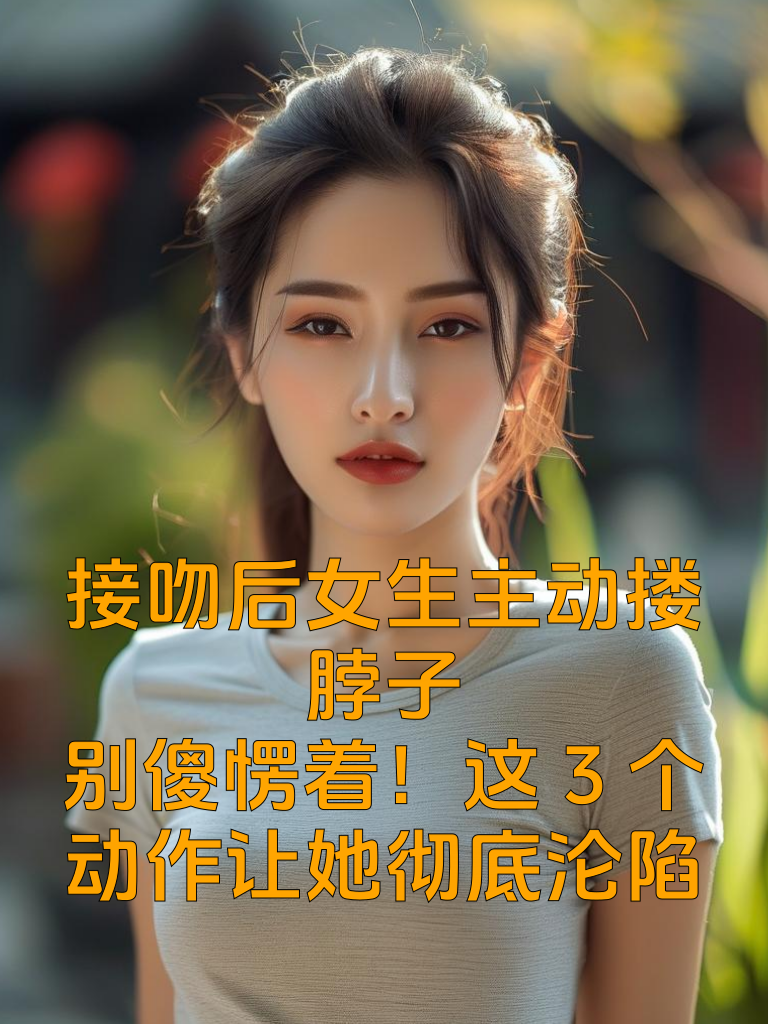接吻后女生主动搂脖子？别傻愣着！这3个动作让她彻底沦陷