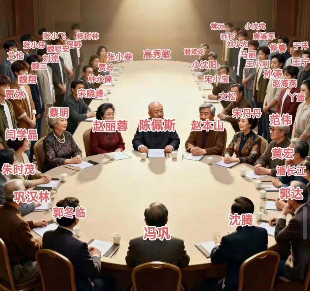 小品演员座次排位，陈佩斯坐C位有反对的吗?