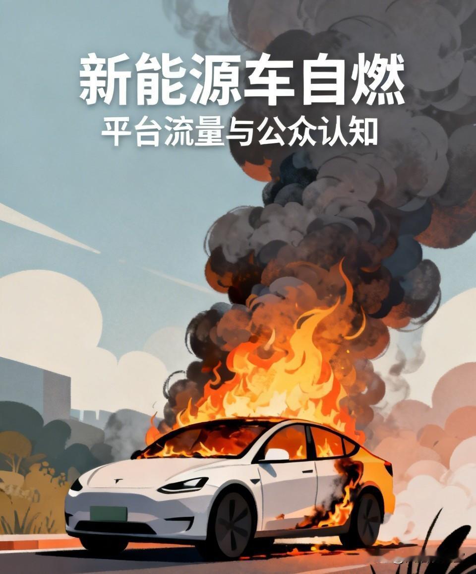 明明知道会影响新能源车销量，造成恐慌平台为啥还放任自燃视频及图文传播？经常