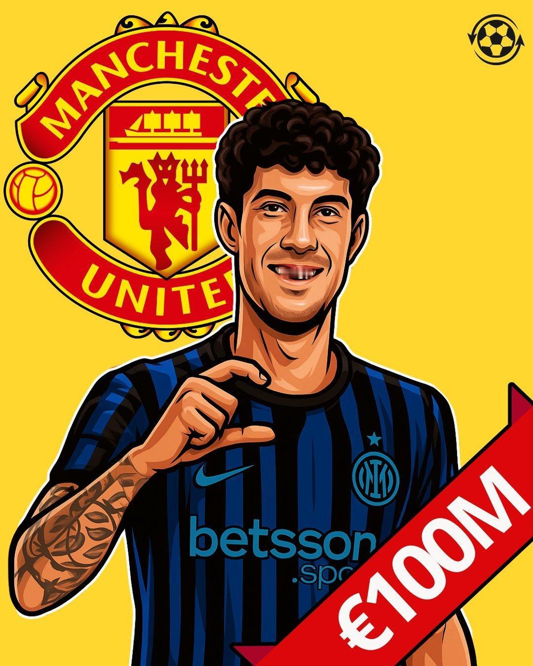 欧洲转会新闻！★难度不小！曼联已将最近陷入假摔风波的意大利国脚中卫巴斯托尼视