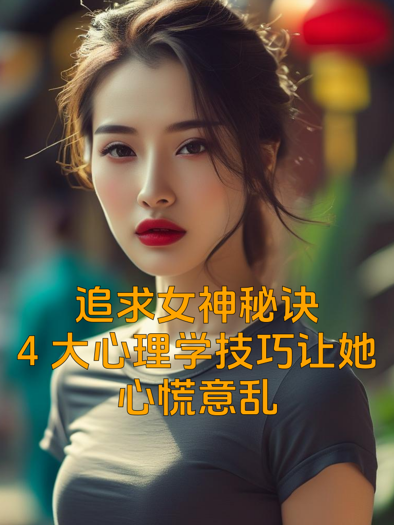 追求女神秘诀：4大心理学技巧让她心慌意乱