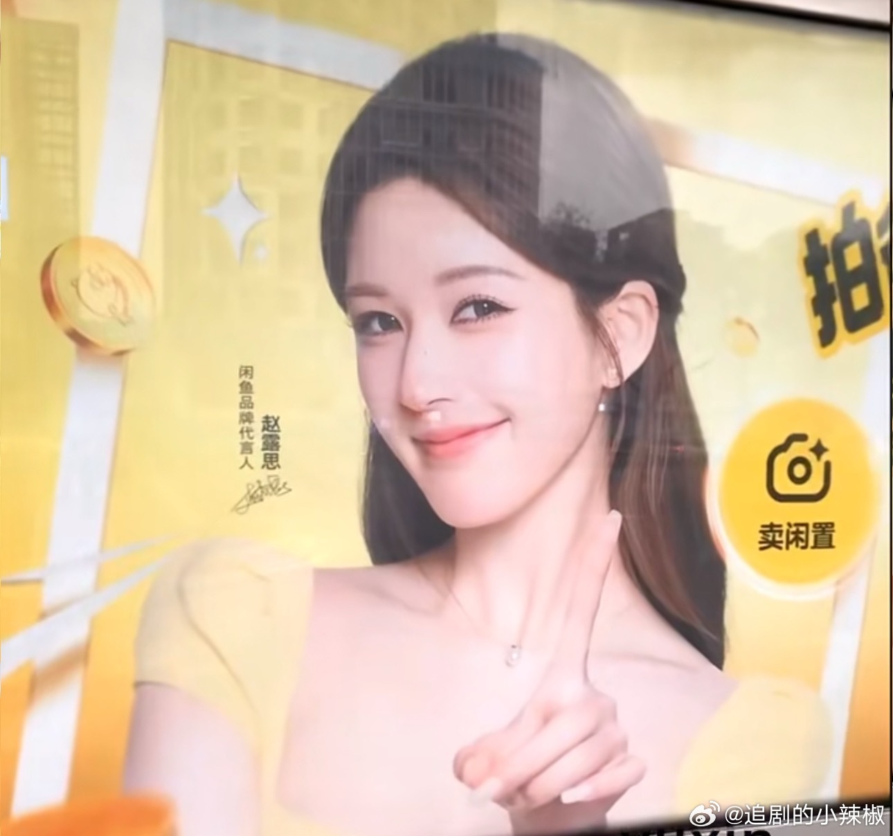 赵露思最新地广，还没官宣就开铺了偷偷藏不住，干脆不藏了