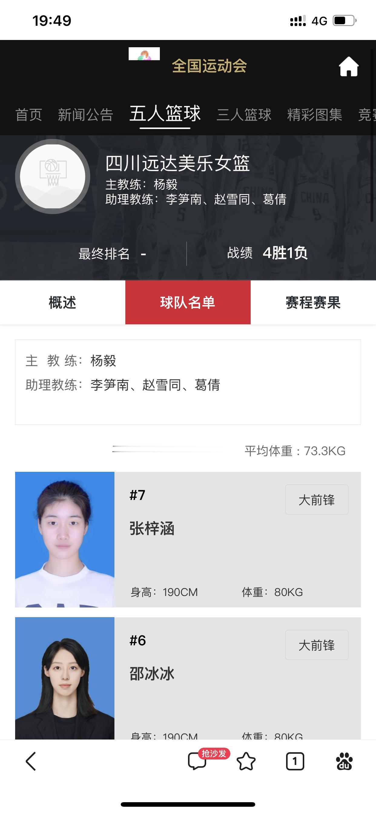 四川U22女篮将与国际球队进行热身赛！四川U22女篮是以北京师范大学女篮为主