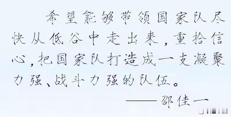 邵佳一的硬笔书法整体呈现出清新舒展、工整规范的特点，属于兼具实用性与一定美感的业