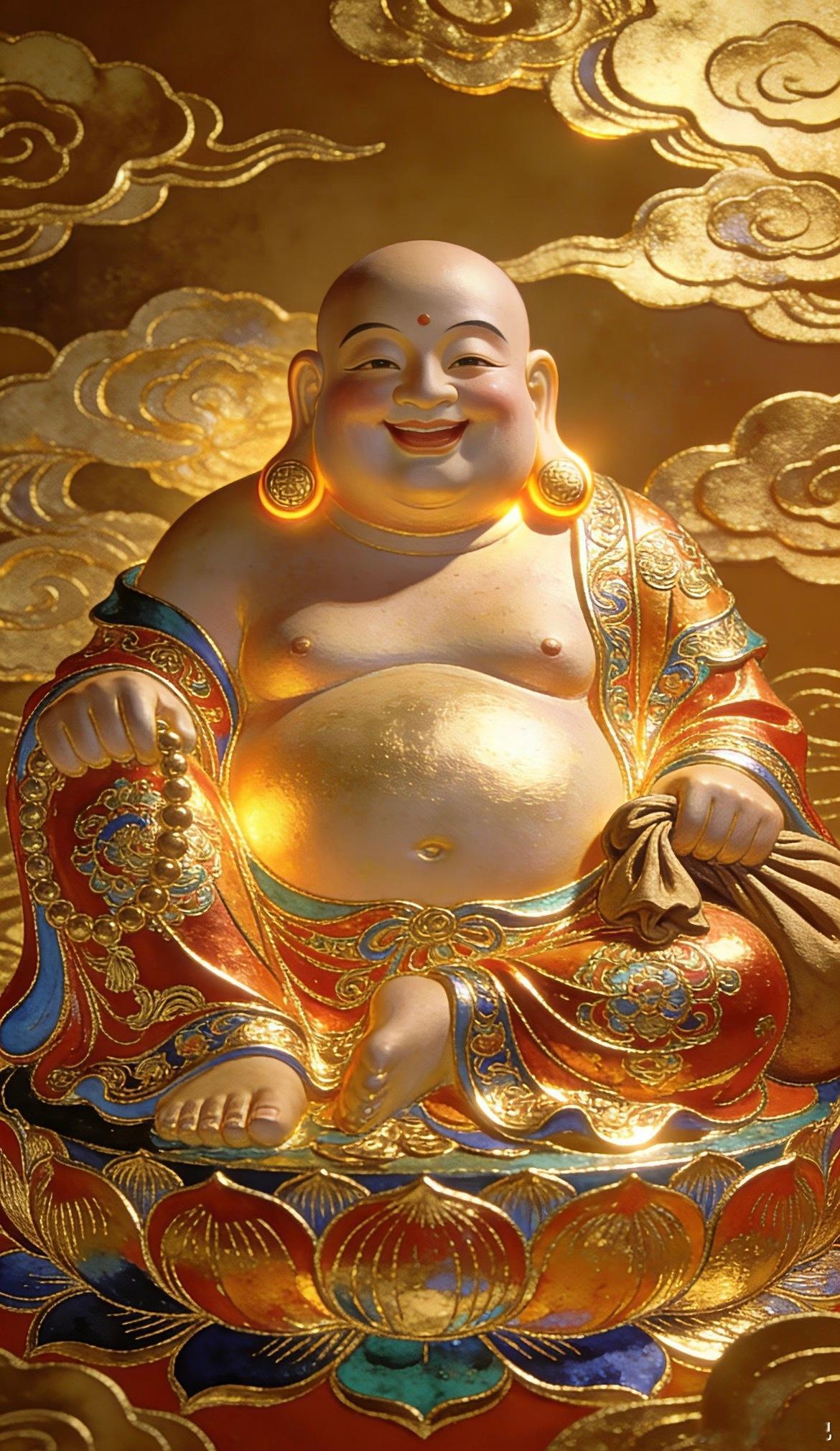 吉日祈福，宜拜弥勒佛；虔诚祈祷，弥勒佛祖会帮你你实现愿望的！