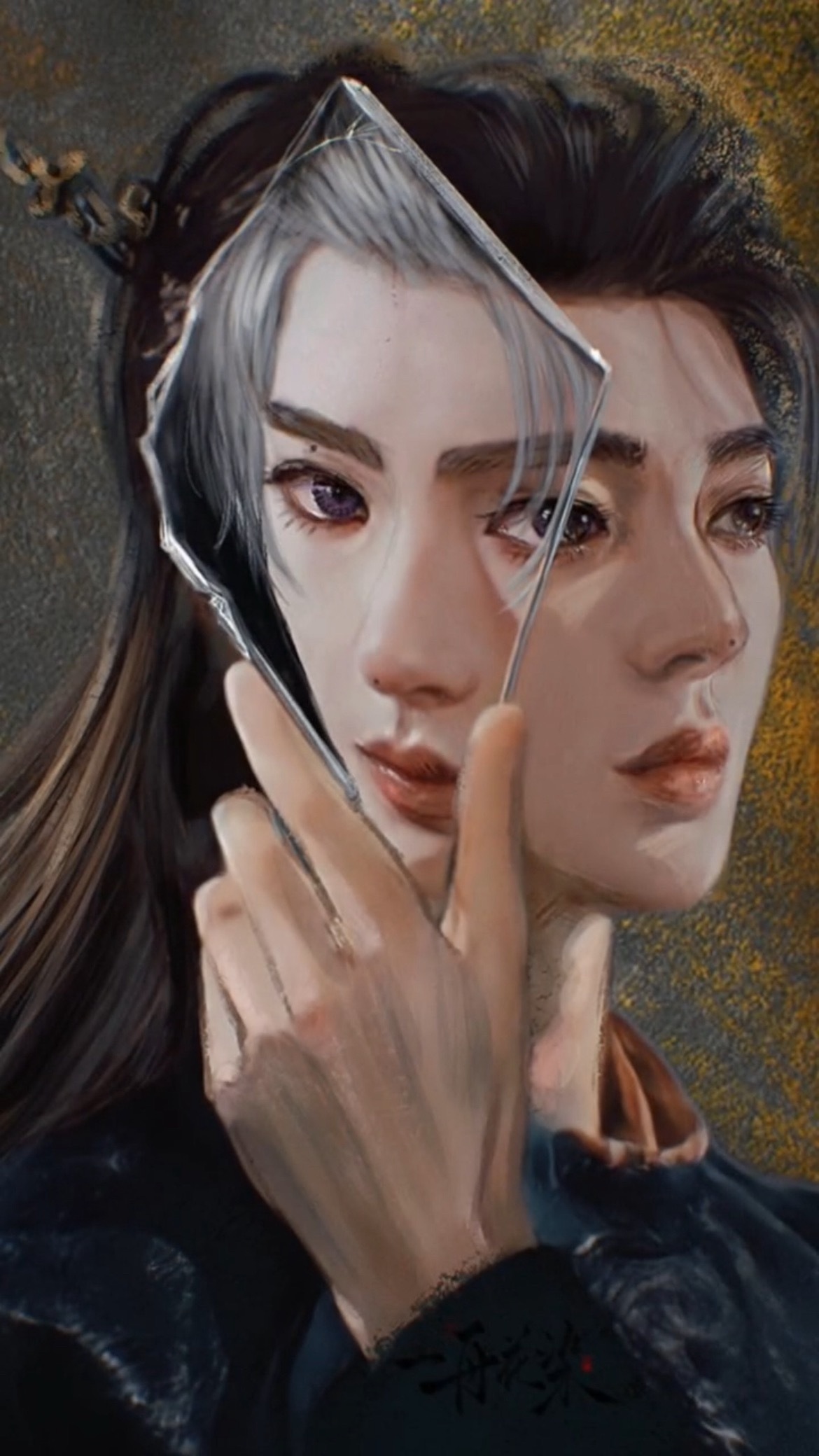 真的好会画！漫画中走出的王子！邓为殷戈止！​​​