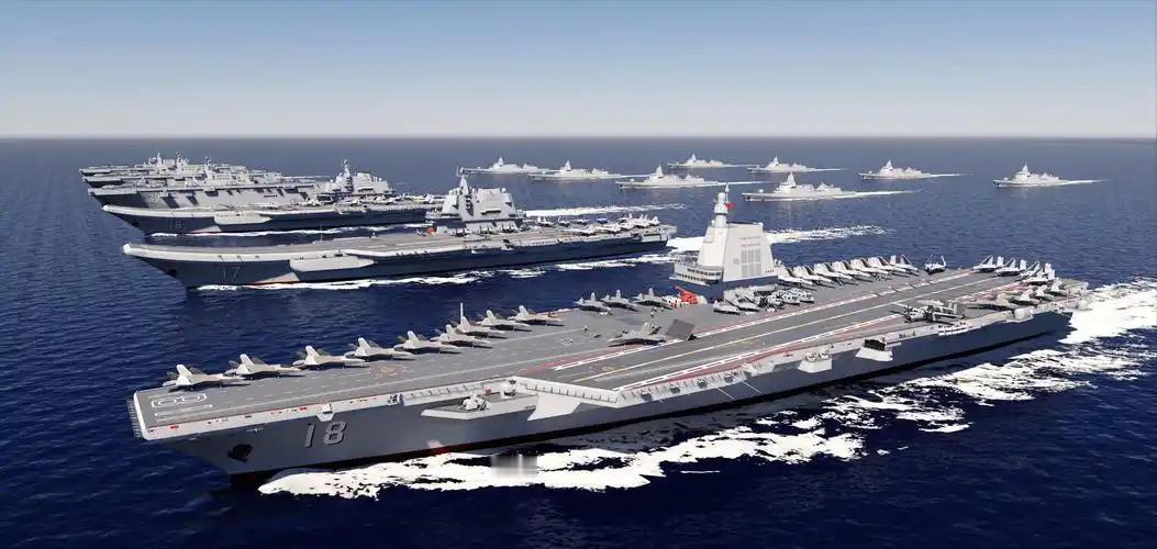 12万吨、4条弹射轨道、双堆钍基核动力。卫星照片上的这组数据，当场让五角大楼的威