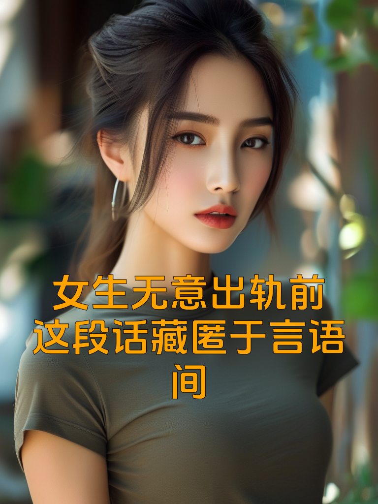 女生无意出轨前，这段话藏匿于言语间