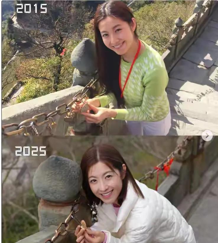 我的关注点不在“陈自瑶10年没变”，而在：她手里捧的是同心锁……这是她跟王浩信