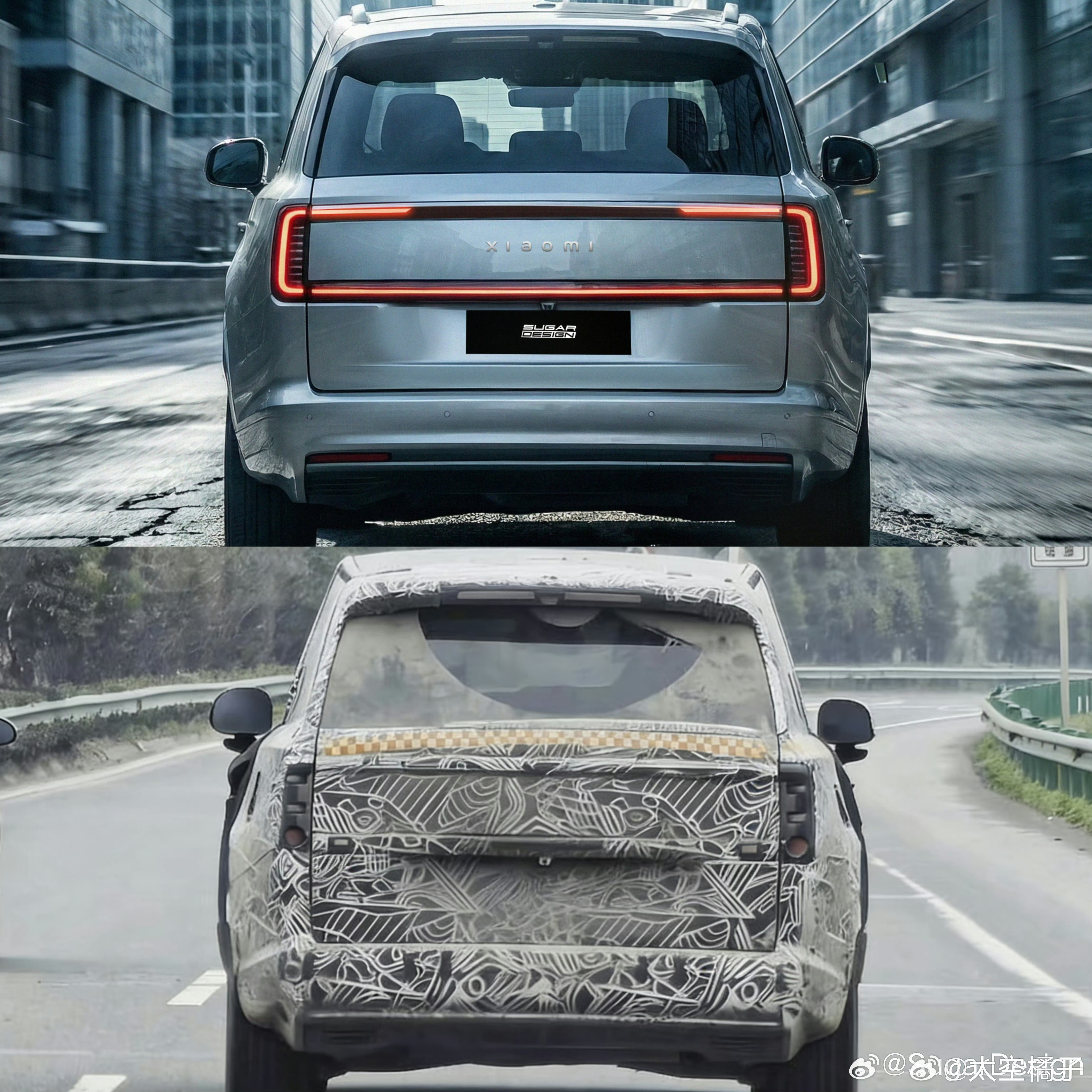 小米这个尾部…怎么跟我的极氪9X这么像小米极氪9X
