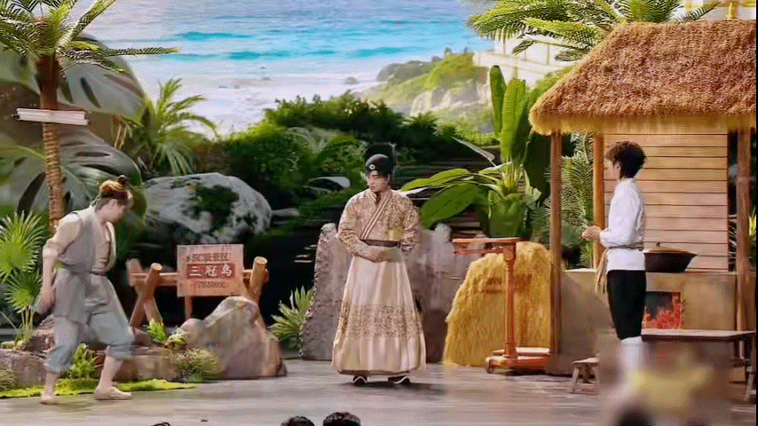 郑和到现代旅游也得买速通票谁懂啊郑和下南洋到了三冠岛，想拜访国王先买速通票。登