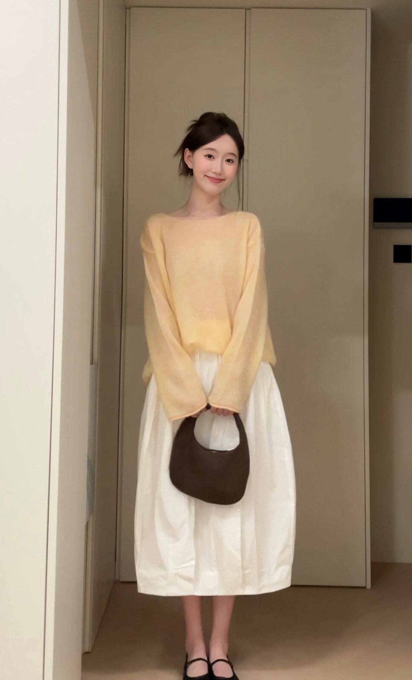 简约穿搭 韩系穿搭 一周素颜通勤穿搭 ootd穿搭