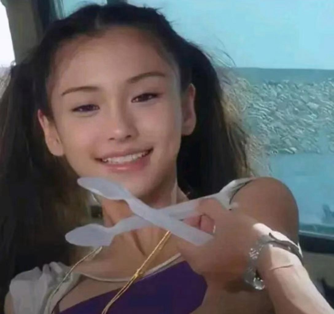 少女杨颖超漂亮，纯天然没整容，颜值超高