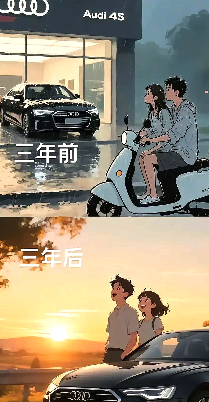 奥迪这广告打得……我居然无法反驳。