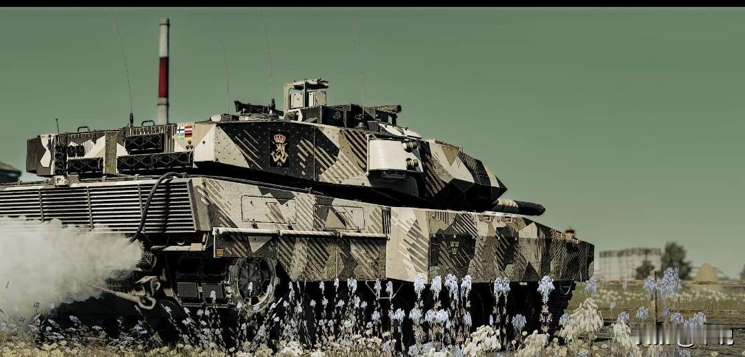 北欧守护者-strv122来自于斯堪的纳维亚的重骑士，20世纪末，瑞典国防压力