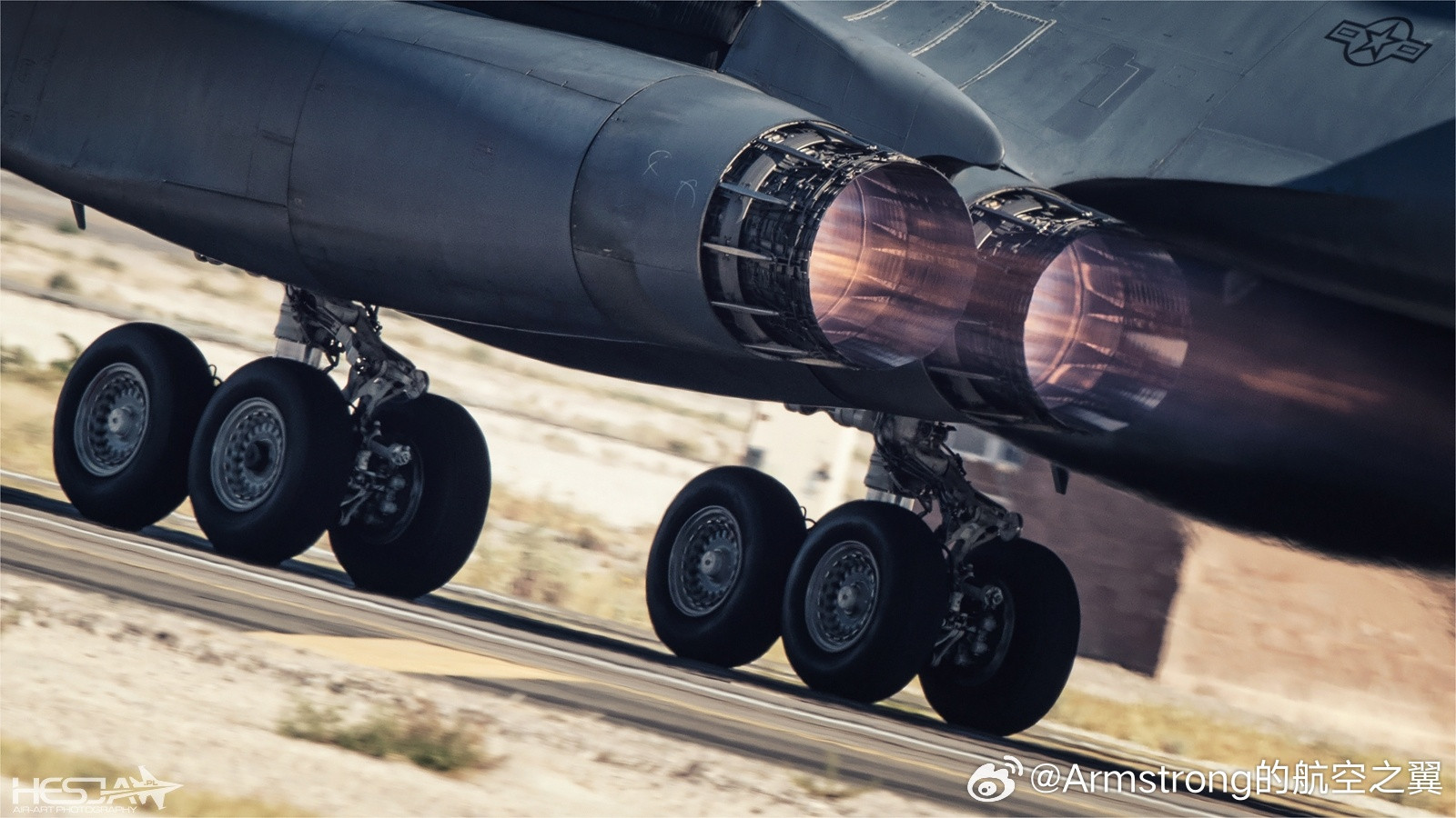 B-1B枪骑兵超音速轰炸机，作者Hesja